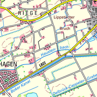 Delbrück (1:50,000)