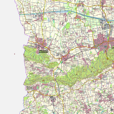 Preußisch Oldendorf (1:50,000)