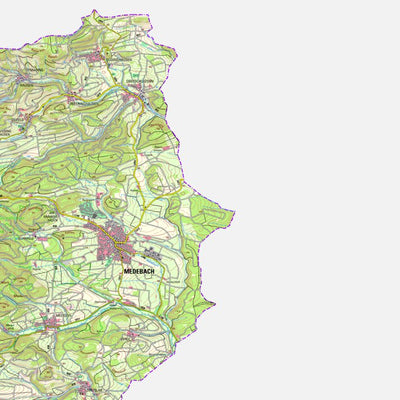 Medebach (1:50,000)