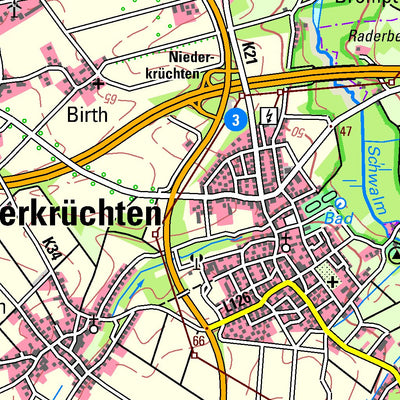 Niederkrüchten (1:50,000)