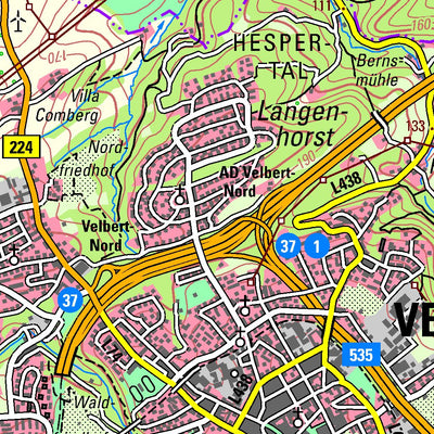 Velbert (1:50,000)