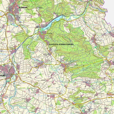 Schieder-Schwalenberg (1:50,000)