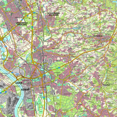 Leverkusen (1:50,000)