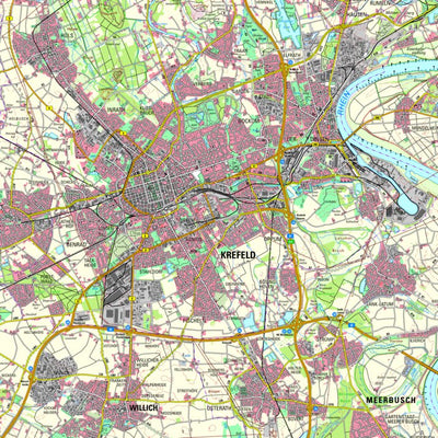 Krefeld (1:50,000)
