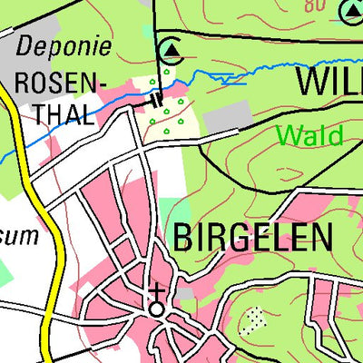 Niederkrüchten (1:100,000)