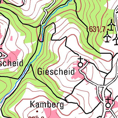 Hellenthal 1 (1:100,000)