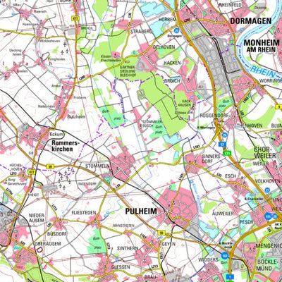 Pulheim (1:100,000)
