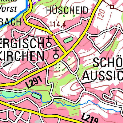 Leverkusen (1:100,000)