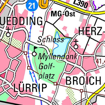 Korschenbroich (1:100,000)