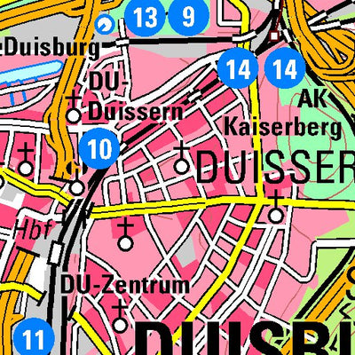 Duisburg (1:100,000)