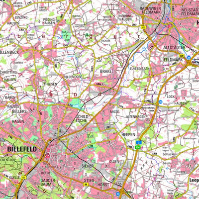 Bielefeld (1:100,000)