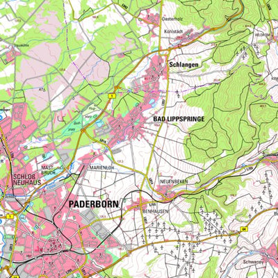 Paderborn (1:100,000)