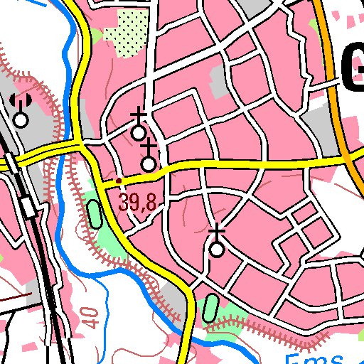 Greven (1:100,000) Map by Bezirksregierung Koln | Avenza Maps