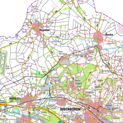 Ibbenbüren (1:100,000)