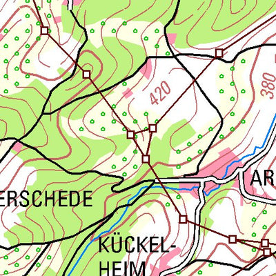 Eslohe (Sauerland) (1:100,000)