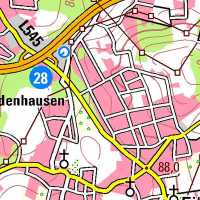 Bünde (1:100,000)