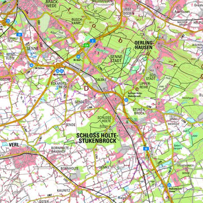Schloß Holte-Stukenbrock (1:100,000)