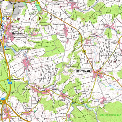 Lichtenau (1:100,000)