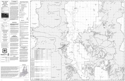 Bitterroot National Forest Darby Ranger District MVUM 2022