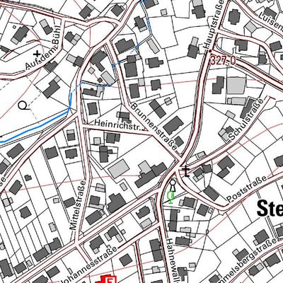 Steinebach/Sieg (1:5,000)