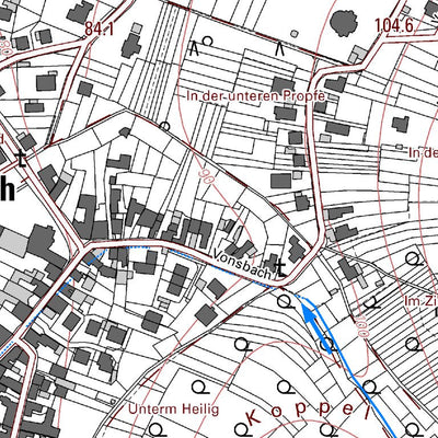 Rheinbreitbach 1 (1:5,000)