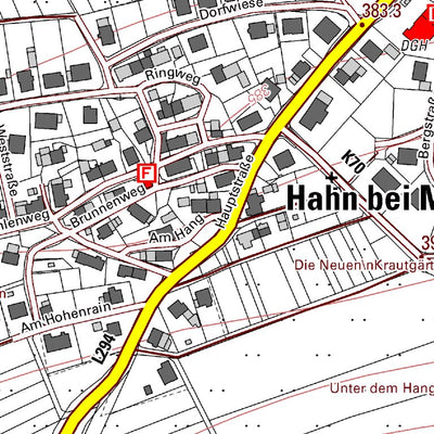 Hahn bei Marienberg (1:5,000)