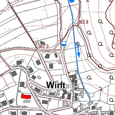 Wirft (1:5,000)