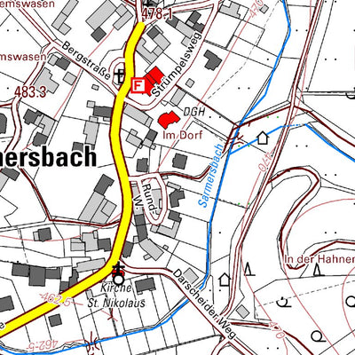 Sarmersbach (1:5,000)