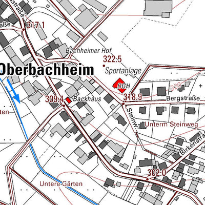 Oberbachheim (1:5,000)