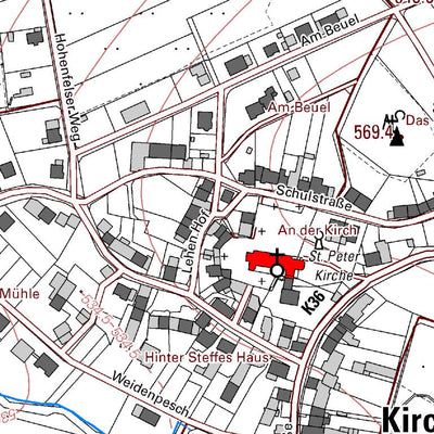 Kirchweiler 1 (1:5,000)