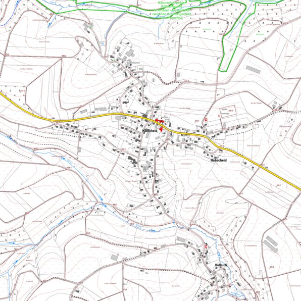 Habscheid 3 (1:5,000) Map by Landesamt fur Vermessung und ...