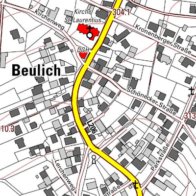 Beulich 1 (1:5,000)