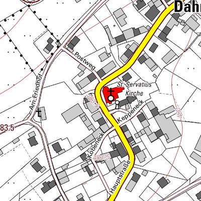 Dahnen 1 (1:5,000)