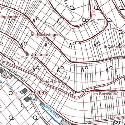 Manubach (1:5,000)