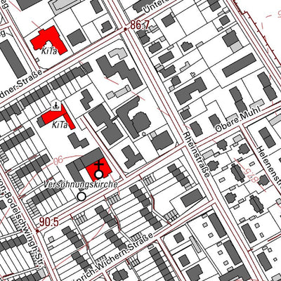 Ingelheim am Rhein 1 (1:5,000)
