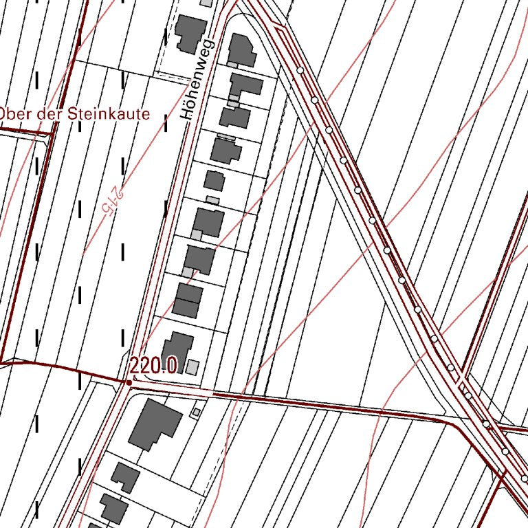 Nieder-Olm 1 (1:5,000) Map by Landesamt fur Vermessung und ...