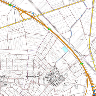 Bermersheim vor der Höhe (1:5,000)
