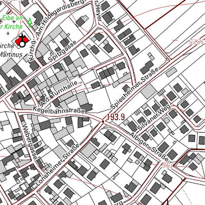 Bermersheim vor der Höhe (1:5,000)