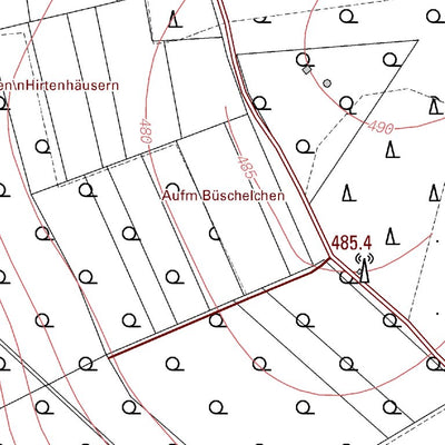 Berschweiler bei Baumholder (1:5,000)