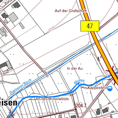 Dreisen (1:5,000)
