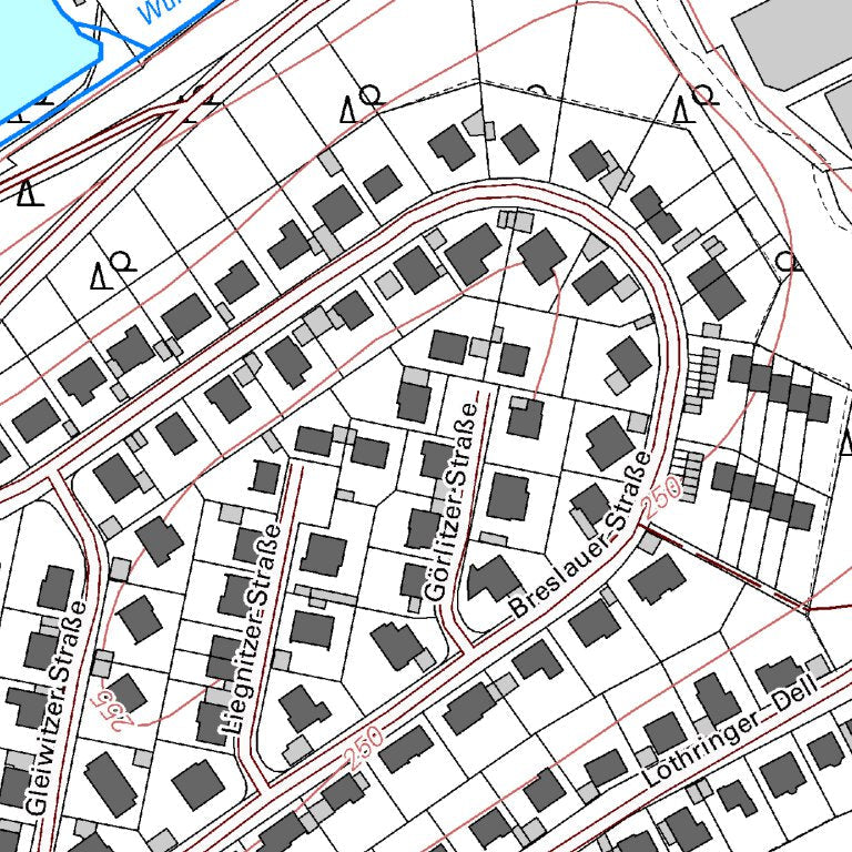 Kaiserslautern 24 (1:5,000) Map by Landesamt fur Vermessung und ...