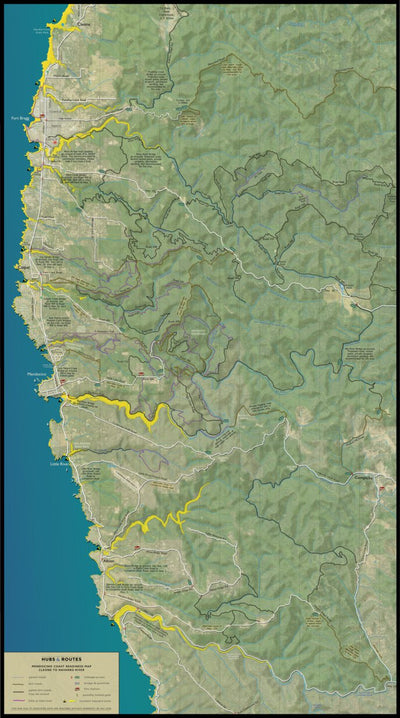 H&R Readiness-Mid Mendocino Coast, from Cleone to the Navarro River.