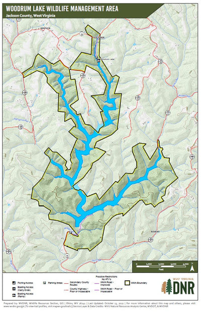 WVDNR District 6 WMA Maps - Bundle