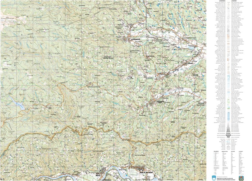 Radlje Ob Dravi (T500501B) Map By Surveying And Mapping Authority Of ...