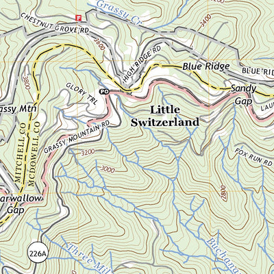 Little Switzerland, NC (2022, 24000-Scale) Preview 3