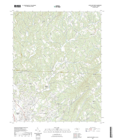 Mount Airy North, NC (2022, 24000-Scale) Preview 1