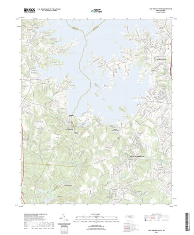 Lake Norman South, NC (2022, 24000-Scale) Preview 1