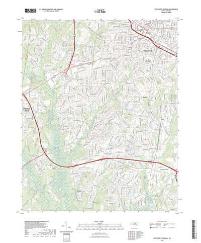 Southwest Durham, NC (2022, 24000-Scale) Preview 1