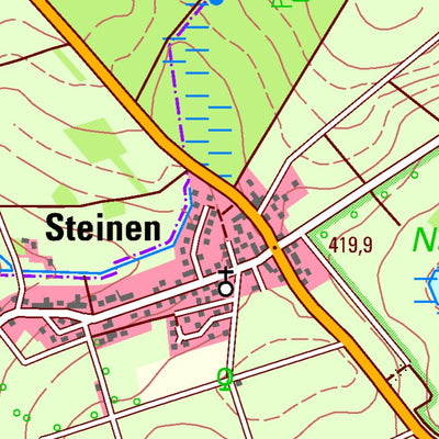Steinebach an der Wied (1:25,000)