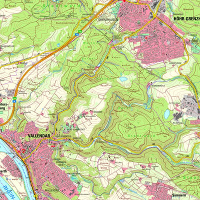 Vallendar (1:25,000)